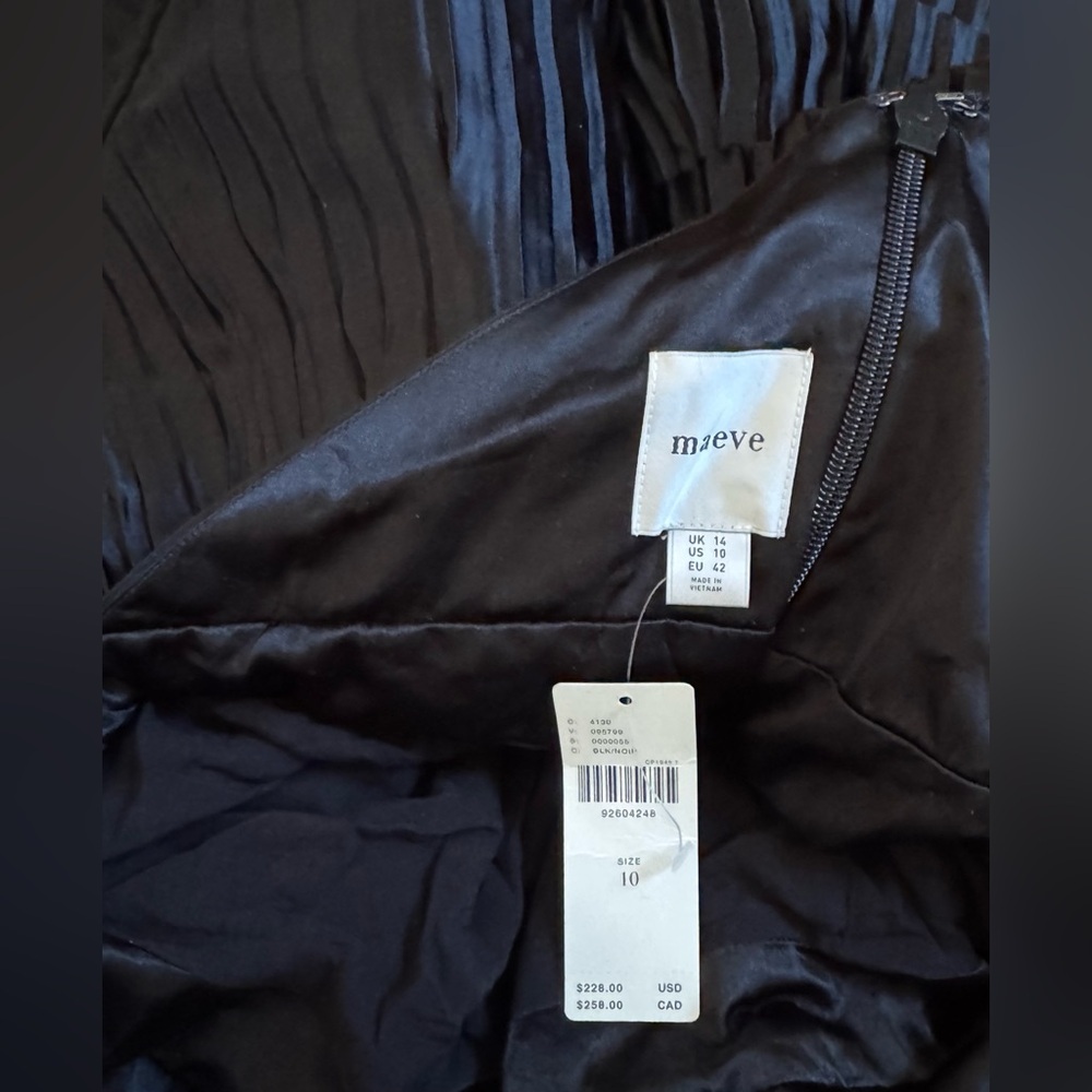 NWT Size 10 -Anthropologie Ruffle Tiered Mini Dress Cocktail Party (NWT US$ 228) - Picture 8 of 16